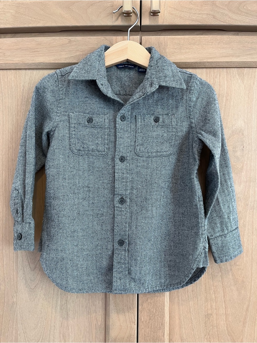 Janie & Jack Gray Shirt